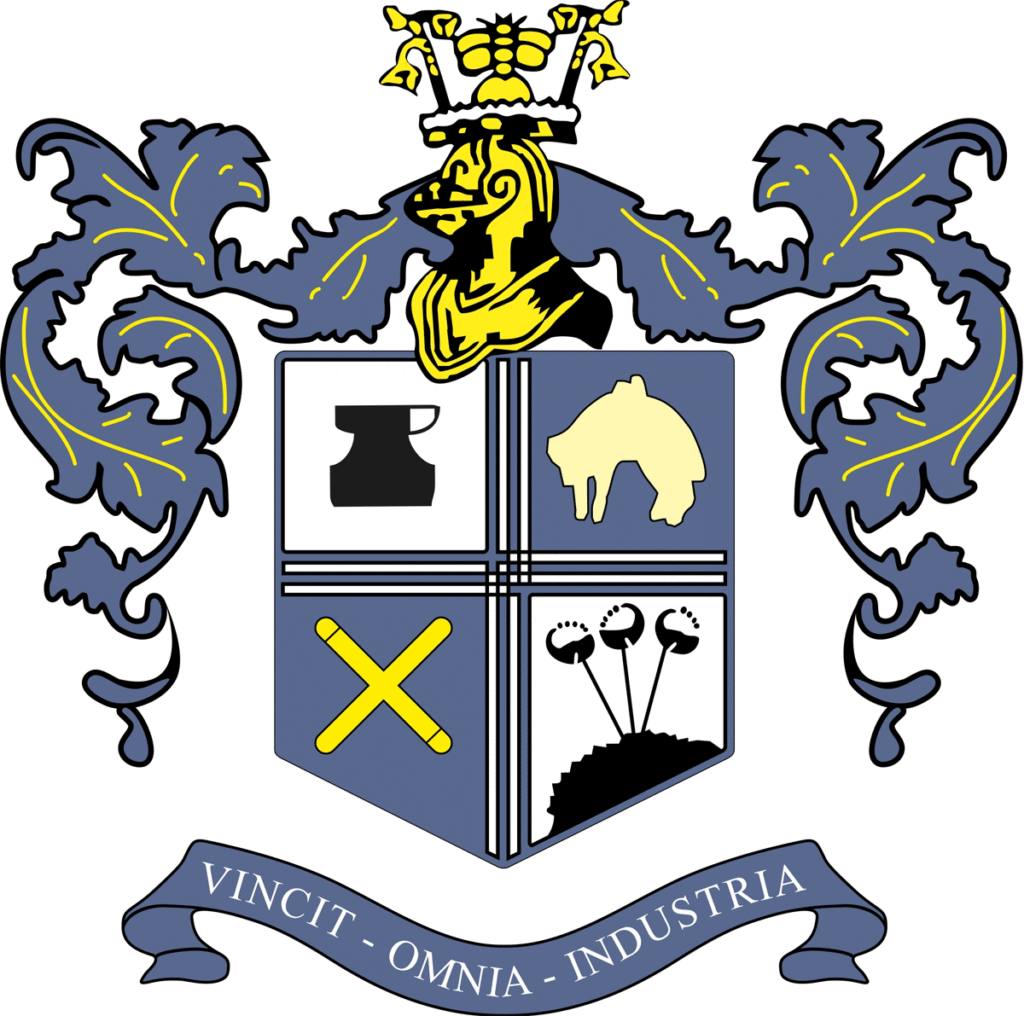 The club crest of Bury Football Club